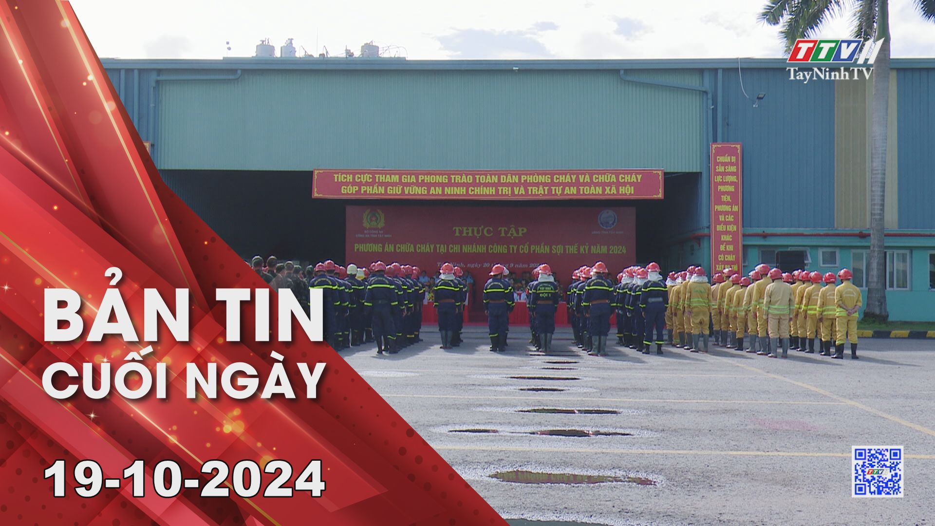 Bản tin cuối ngày 19-10-2024 | Tin tức hôm nay | TayNinhTV